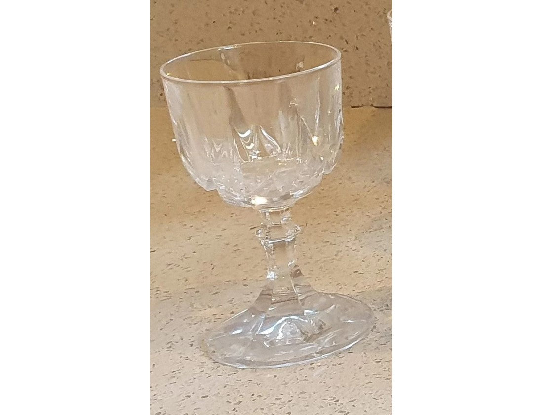 Vintage, Italian Lead Crystal, Cordial glasses, Sherry, RCR, Cristalleria Italiana, Cristal Au Plomb, Crystal Glasses, Royal Crystal Rock