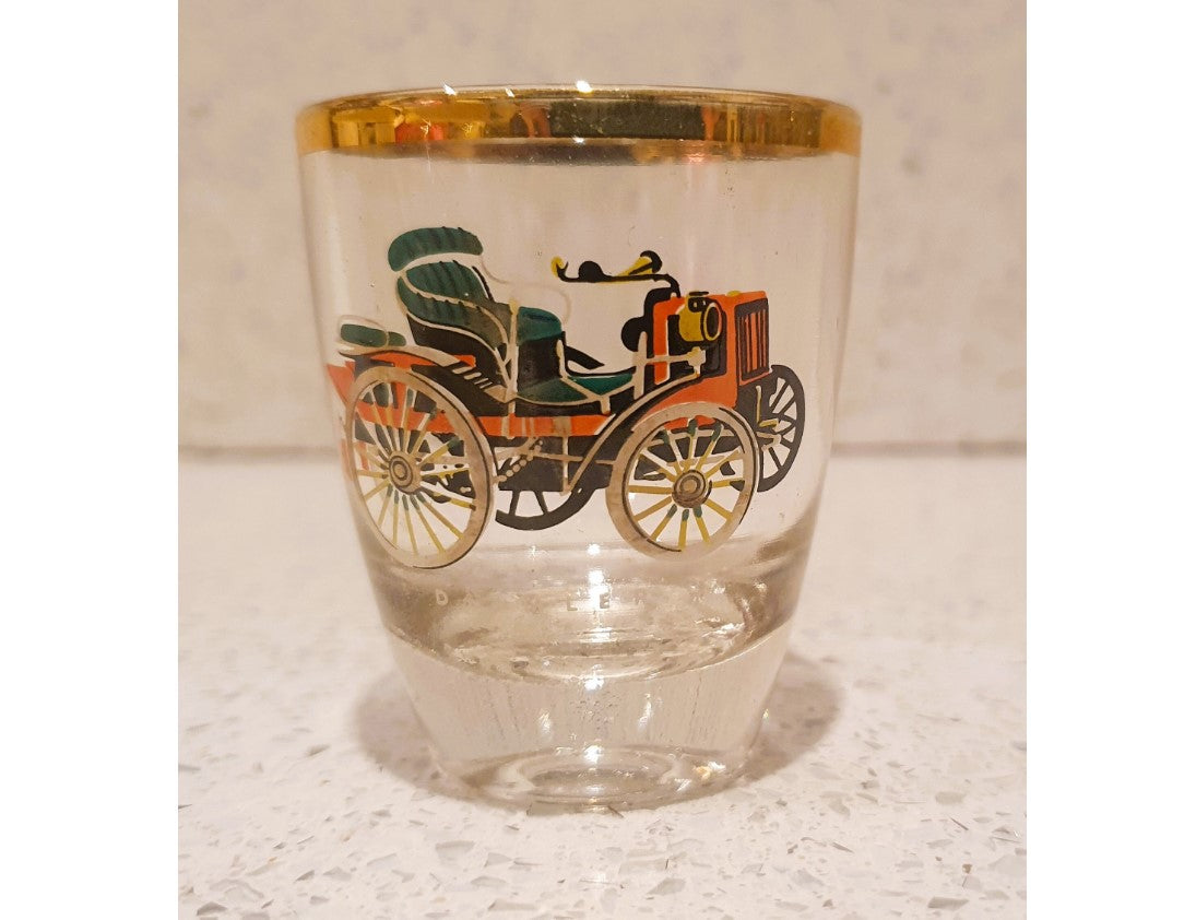 Mid century, Vintage Glasses, Vintage Shorts, Shots Glasses, Immaculate condition, boxed, original vintage packaging