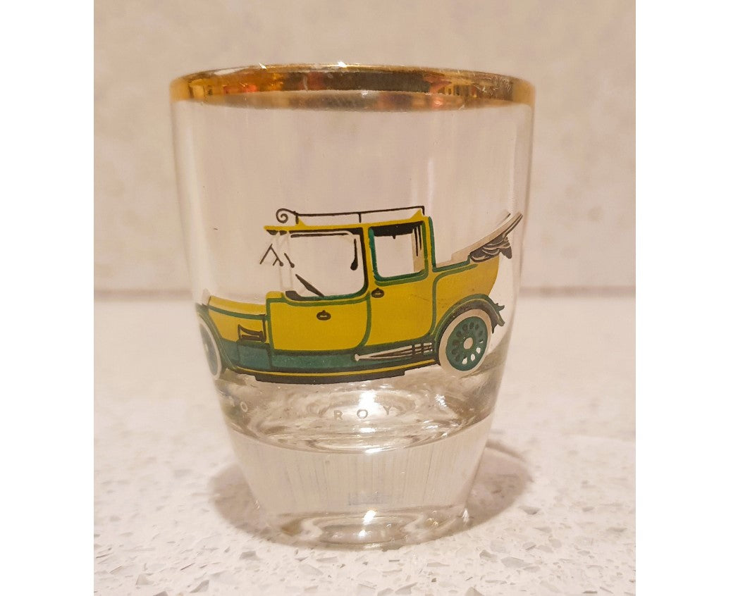 Mid century, Vintage Glasses, Vintage Shorts, Shots Glasses, Immaculate condition, boxed, original vintage packaging