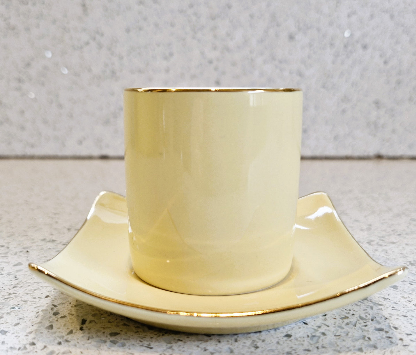 Silea Espresso Cup and Saucer, Harlequin