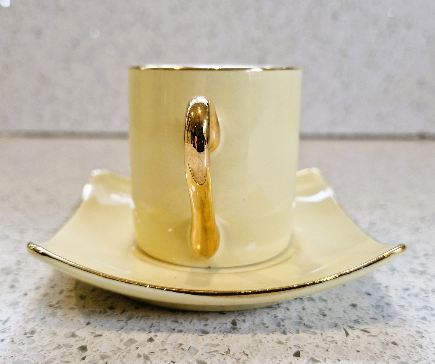 Silea Espresso Cup and Saucer, Harlequin
