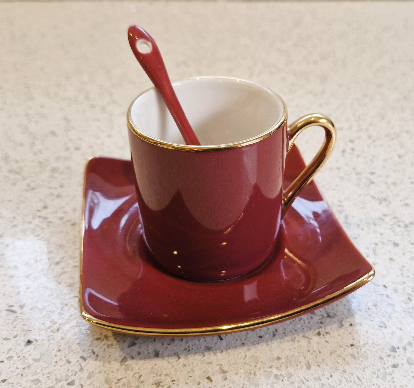 Silea Red Espresso Cup