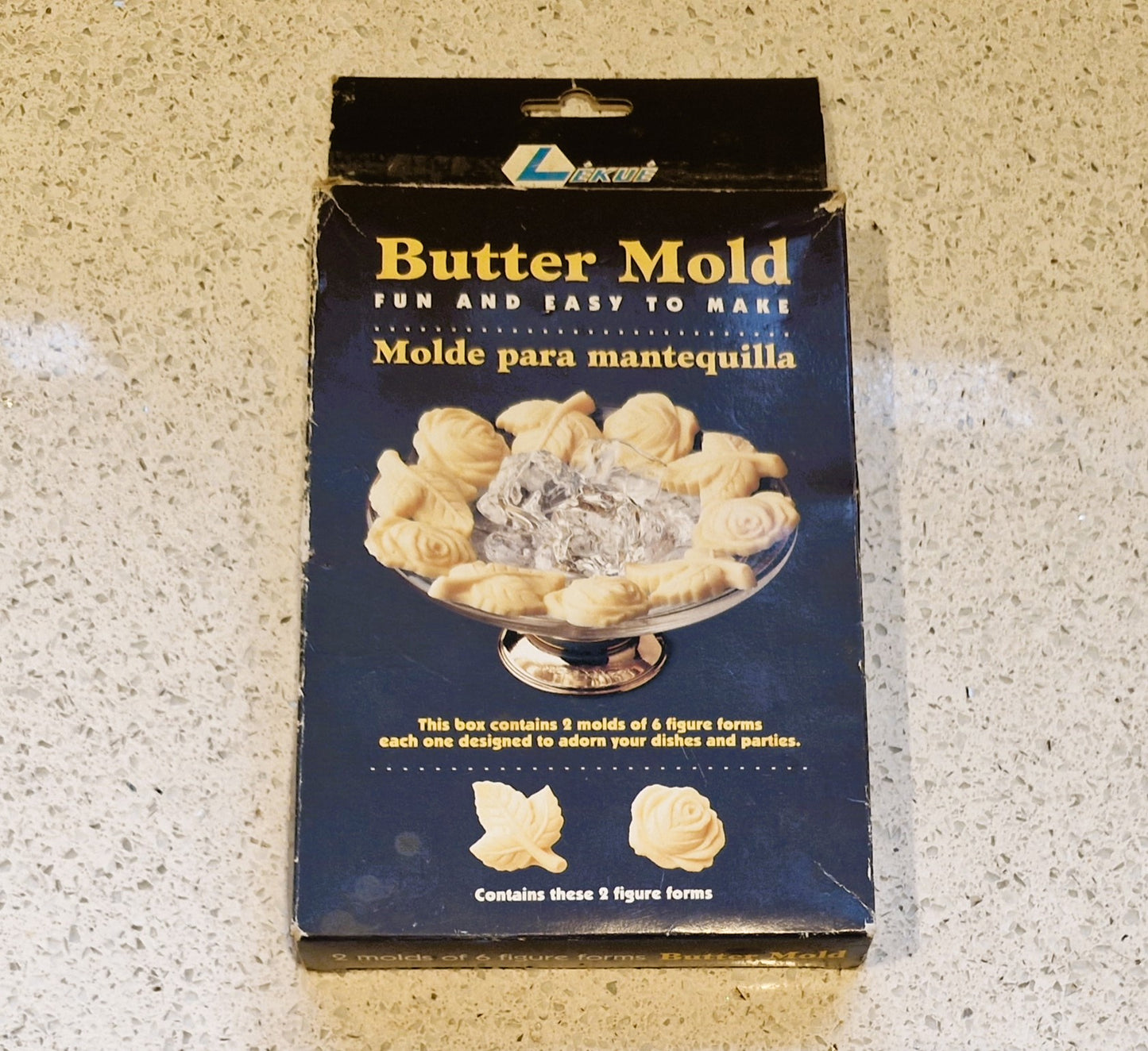 Vintage, Irvinware Butter Molds, Rose, Leaf, Butter Molds