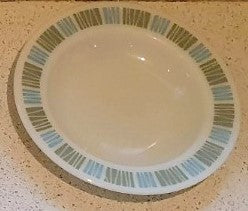 Pyrex Plates, JAJ, Matchmaker, milk glass, Salad Plates, 8.5 inch Bowl