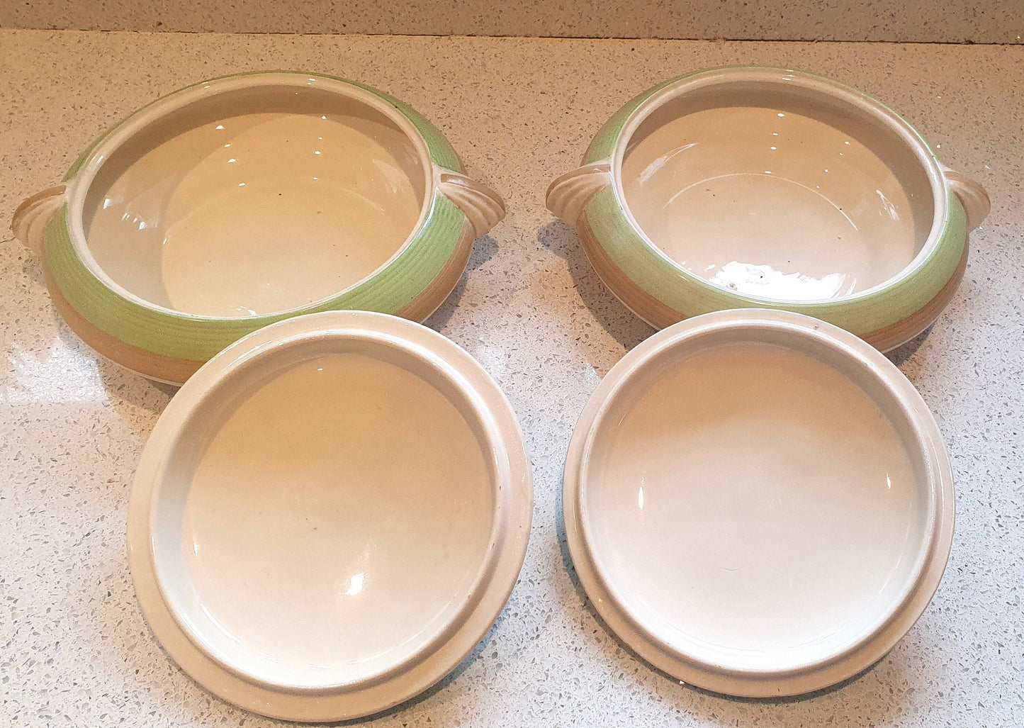 Art Deco, Tams Ware, Hand Painted, Dinner Service, Tureen, Lidded Serving Dish, 1930's, Original, English Earthenware
