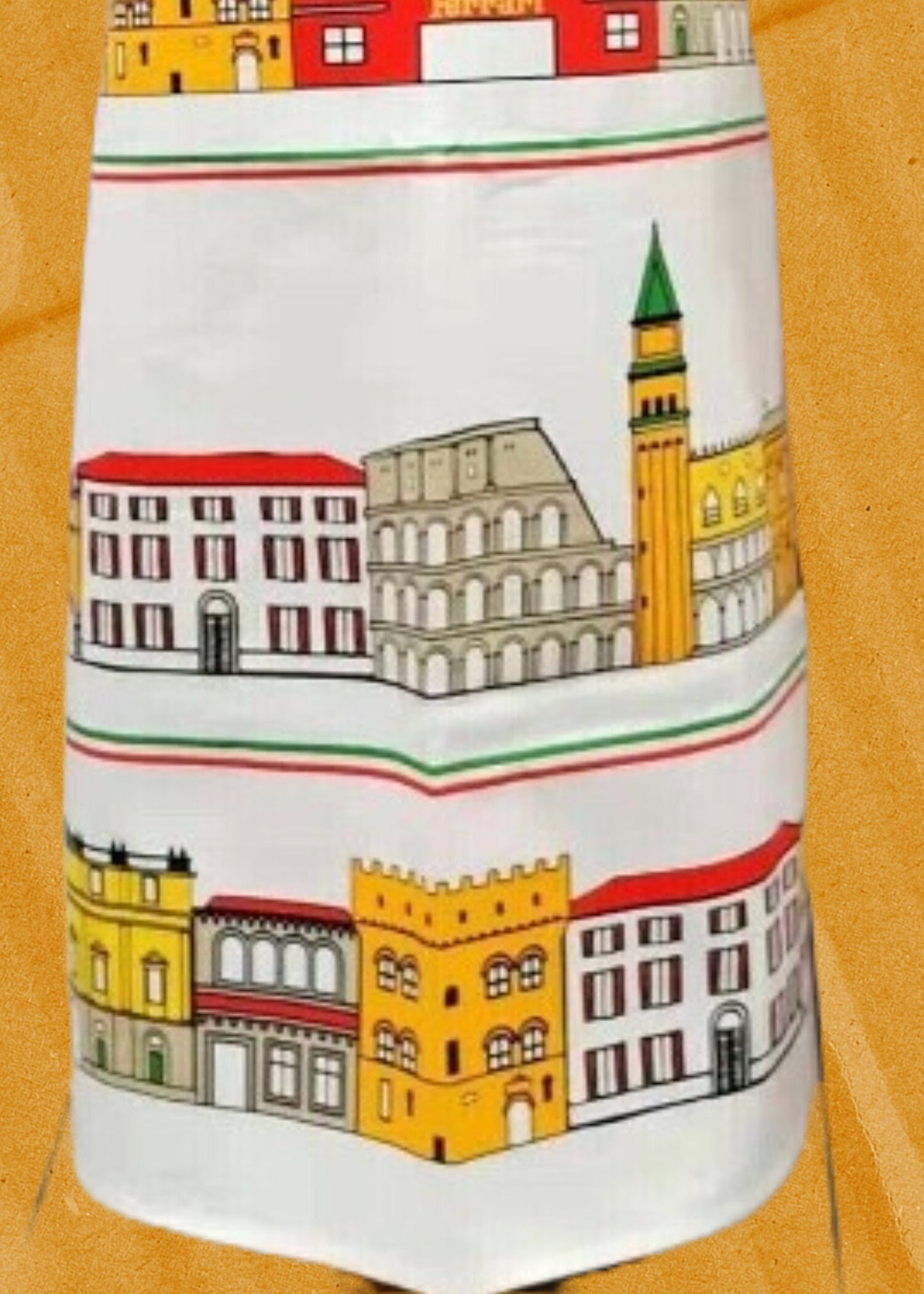 NEW Ferrari LAND Apron, Ferrari Kitchen Apron, Large, Barcelona, Cotton, Long, Motorsport,