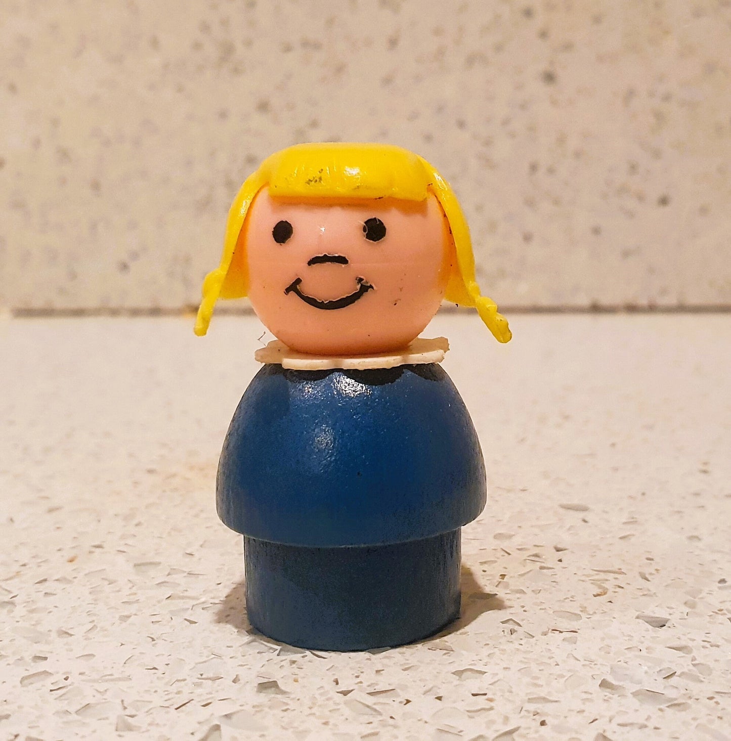 Fisher Price little people, Girl with Pigtails, Fisher Price little People Girl with Pigtails, Wooden