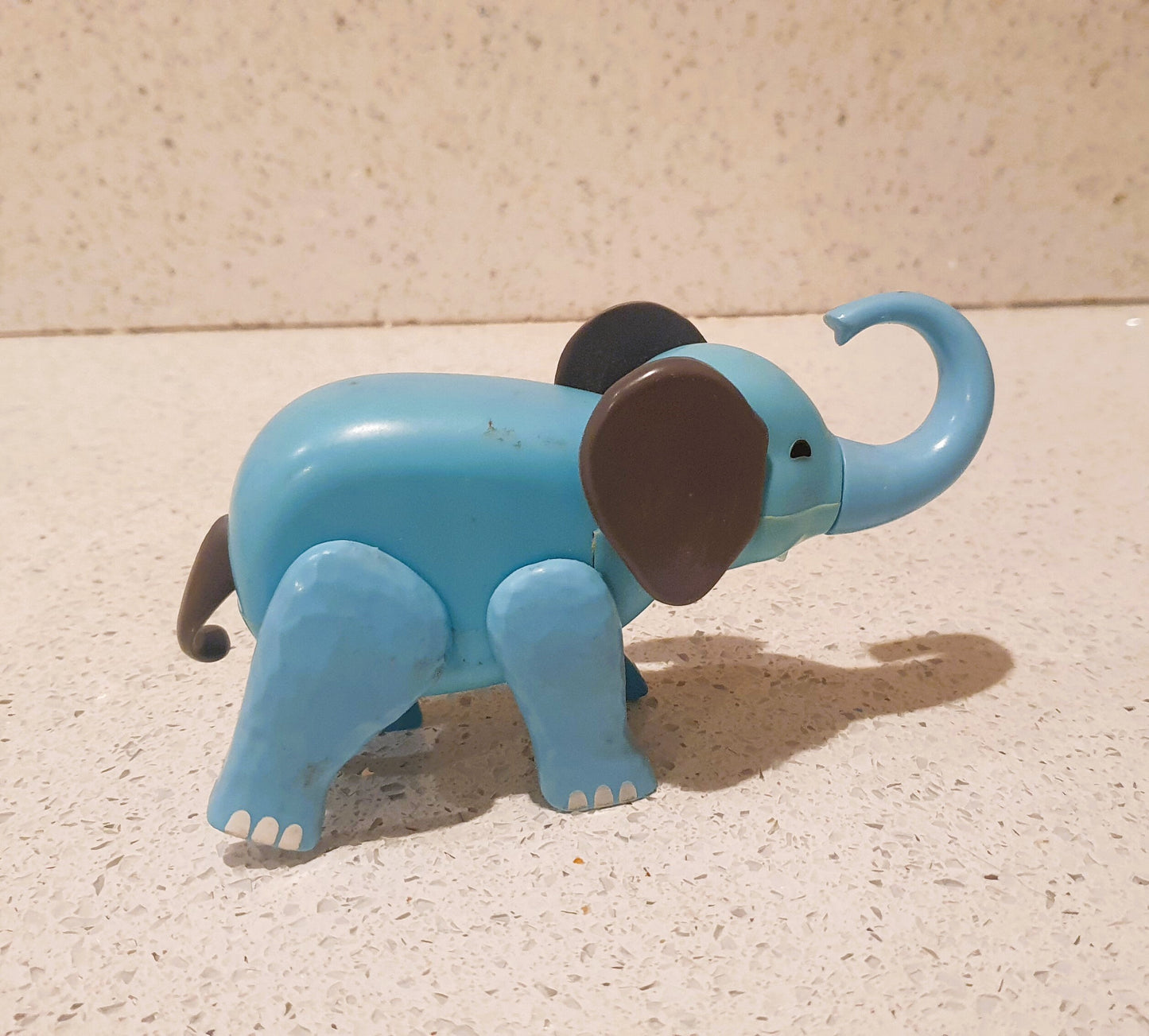 Fisher-Price Circus Train Elephant, 70s Fisher Price Circus Train, Elephant, Blue Elephant, Fisher Price Vintage Toys Fisher Price Little People