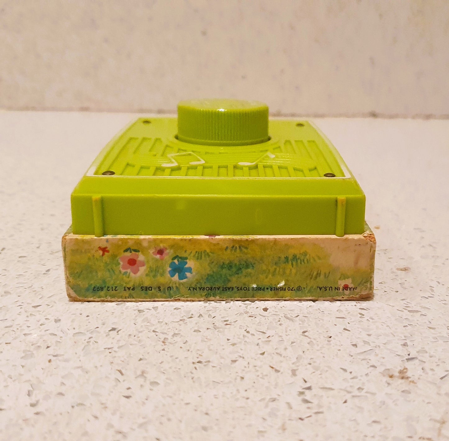 70s Fisher-Price Radio, Happy Birthday, vintage Wind Up Musical Toy, Vintage Fisher Price Toys