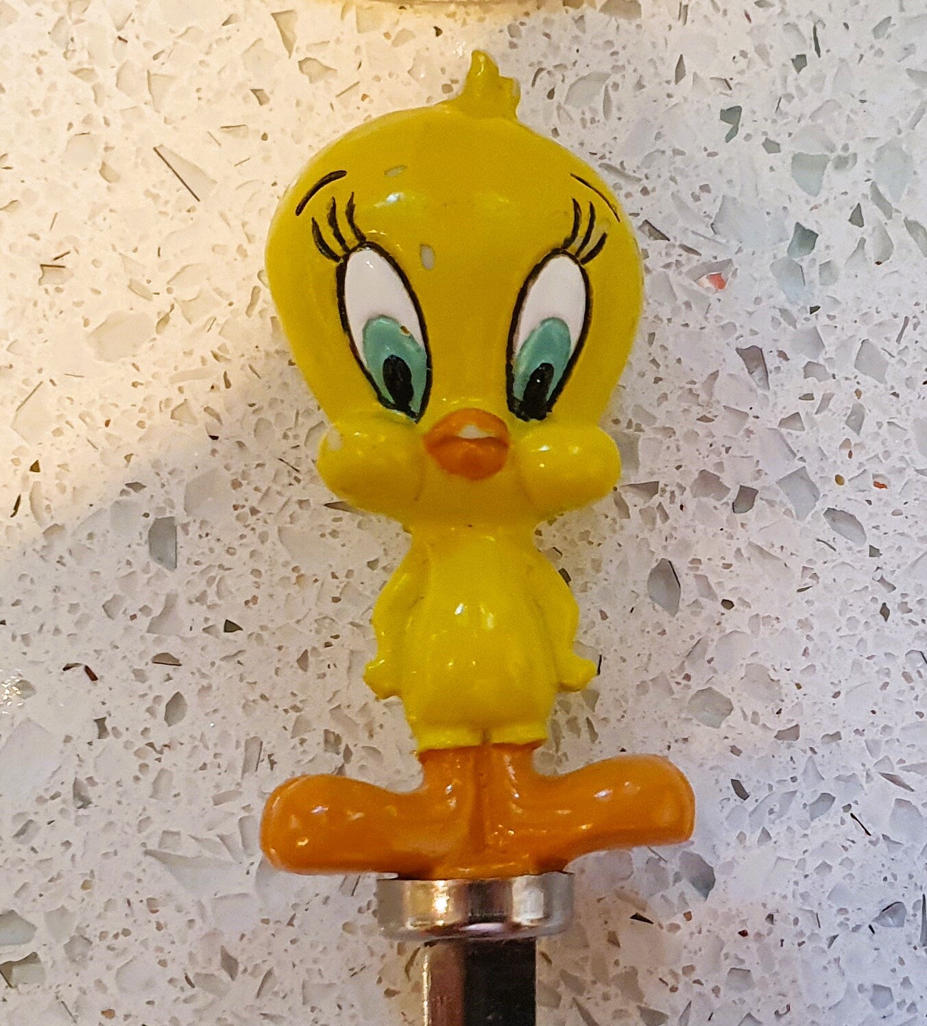 Lange Eislöffel und Eisbechergläser, Tweety Pie, Loony Tunes