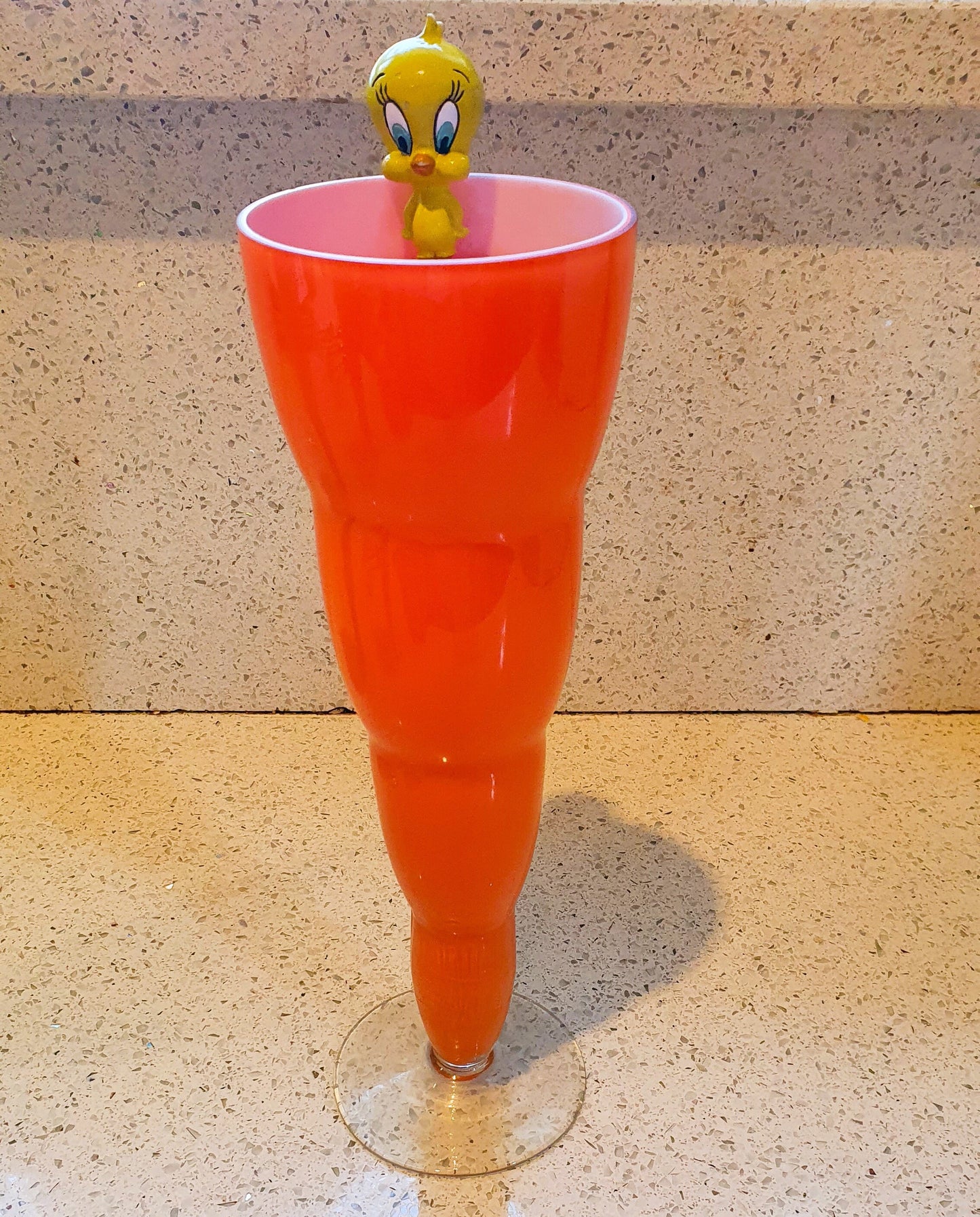 Lange Eislöffel und Eisbechergläser, Tweety Pie, Loony Tunes