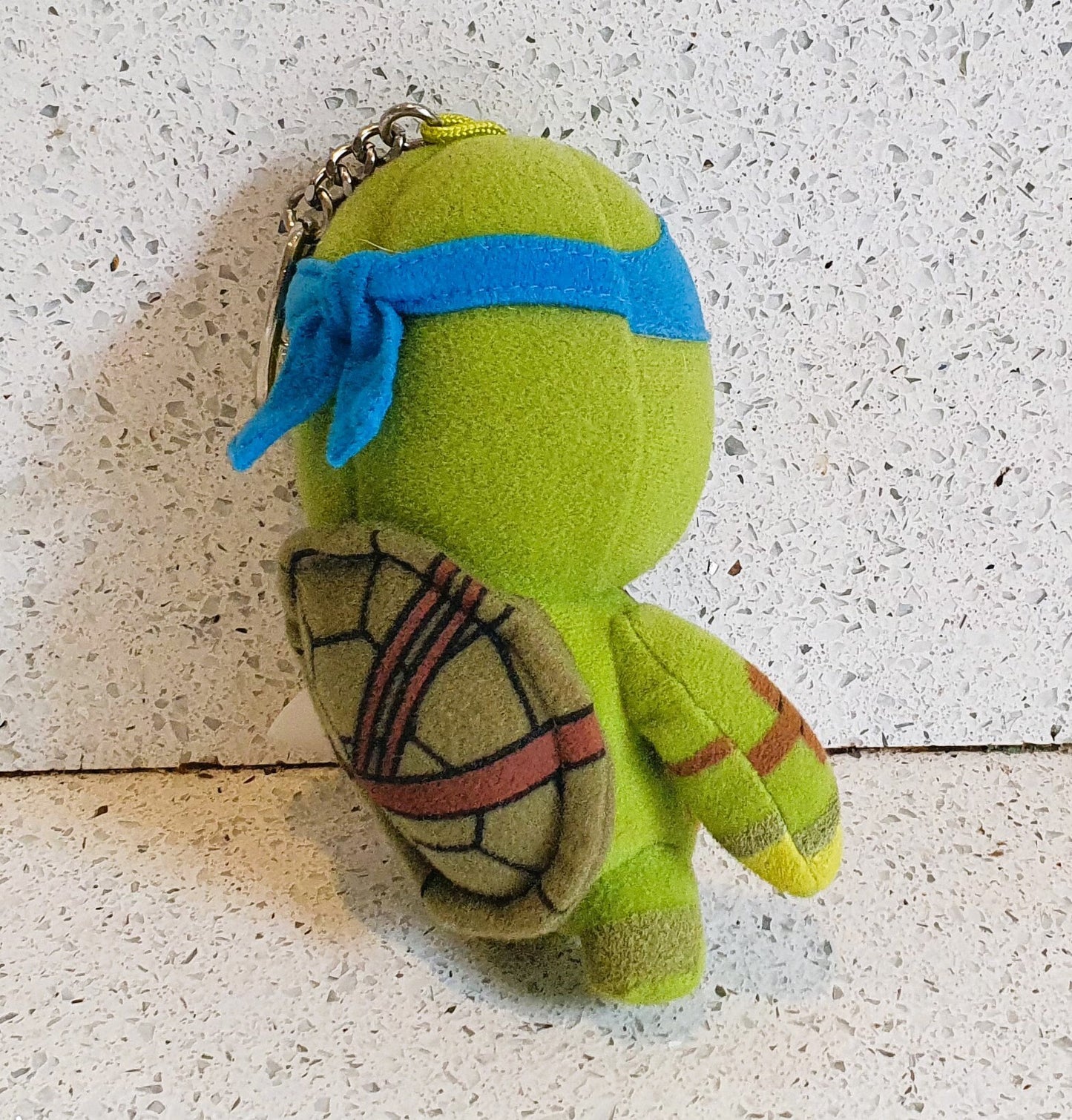 LEONADO - Teenage Mutant Ninja Turtles, Keyring, soft toy, Plush, Bag Charm Bag Clip