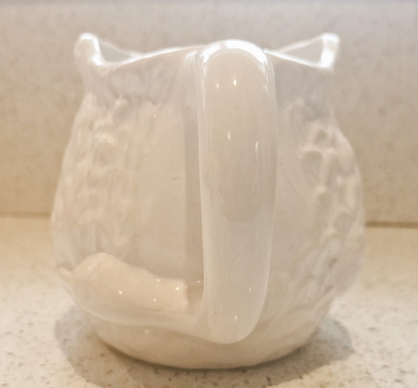 Swan Jug, Swan Neck handle, Swan Pitcher, Swan Jug, Embossed, Made in England, White, Large, English Ironstone