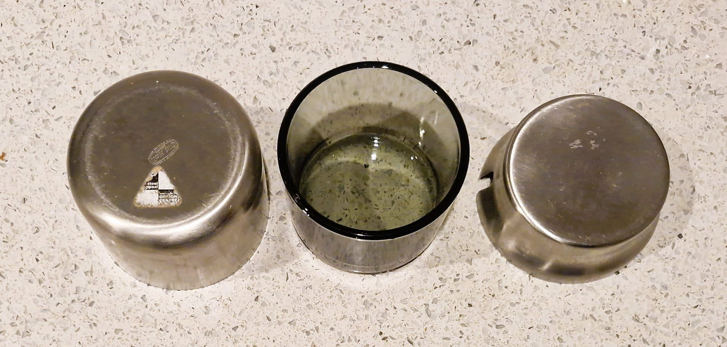 Old Hall Stainless Steel Jam Pot, Robert Welch MCM Design