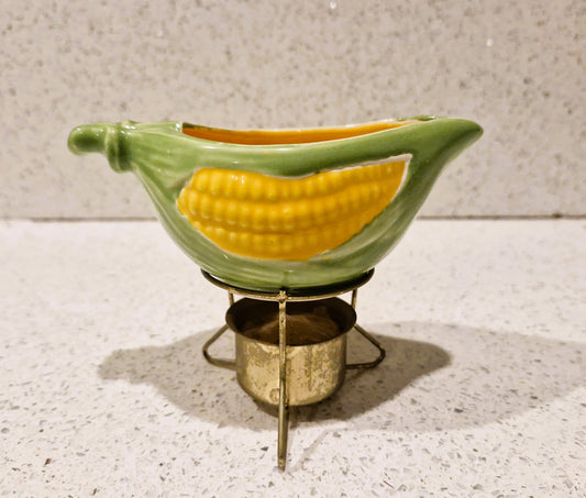 Vintage Corn on the Cob Butter Warmer, Made in Japan, Sweetcorn dishes