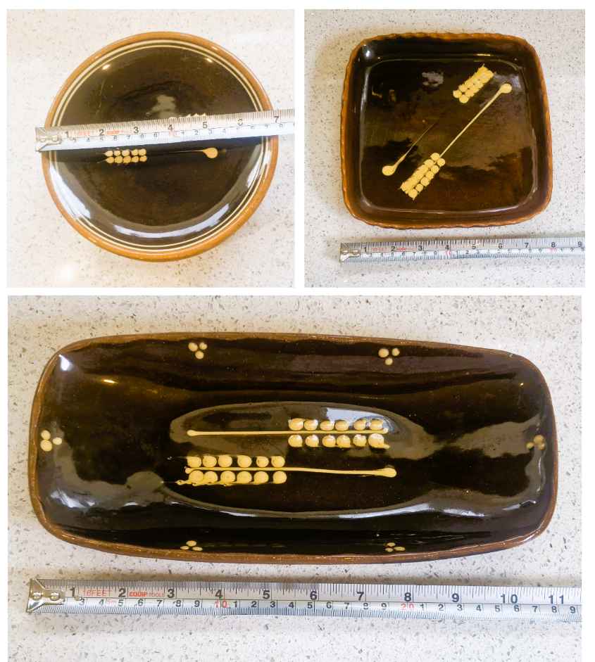 Dieter Kunzemann, Hand Painted Ceramic Coffee Set: Mid-Century Modern, Made in England, 16 Piece