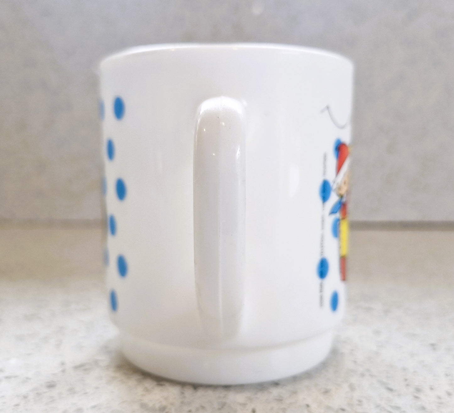 Retro Vintage Xmas Mug, Colourful and cute, Christmas, Kids, Gift, Stocking filler