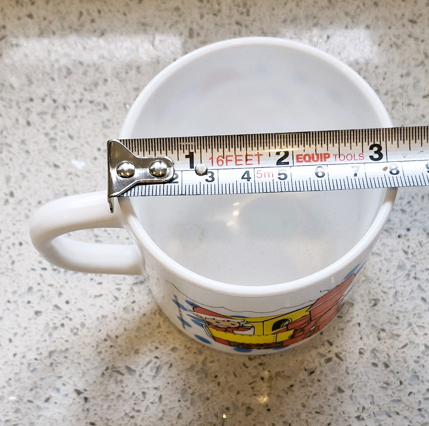 Retro Vintage Xmas Mug, Colourful and cute, Christmas, Kids, Gift, Stocking filler