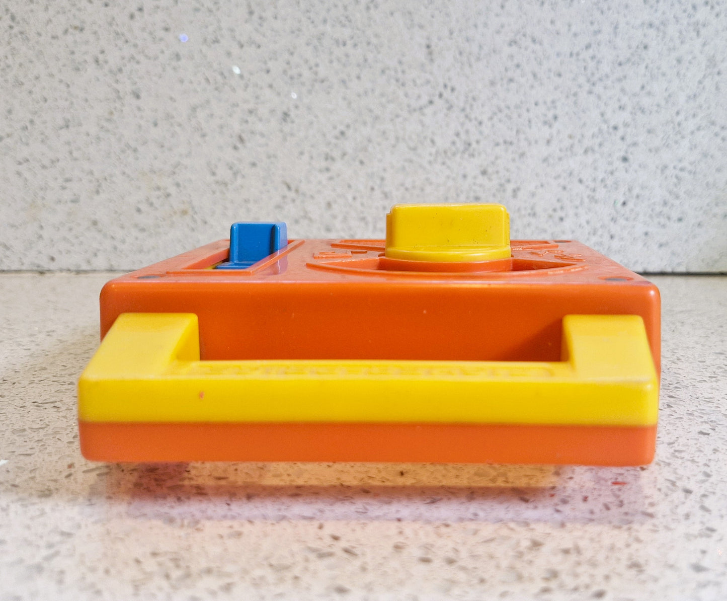 Vintage Fisher Price Wind-Up Radio: Doggy in the Window, 80s Toy