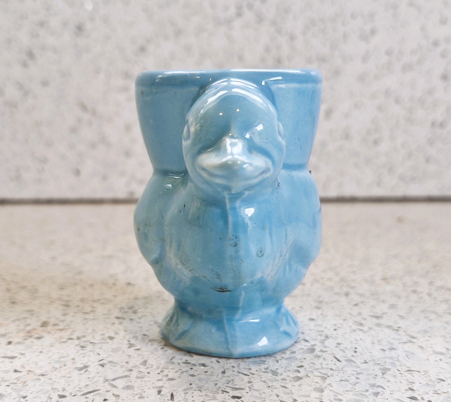 Chick Egg Cup, Blue, Quirky
