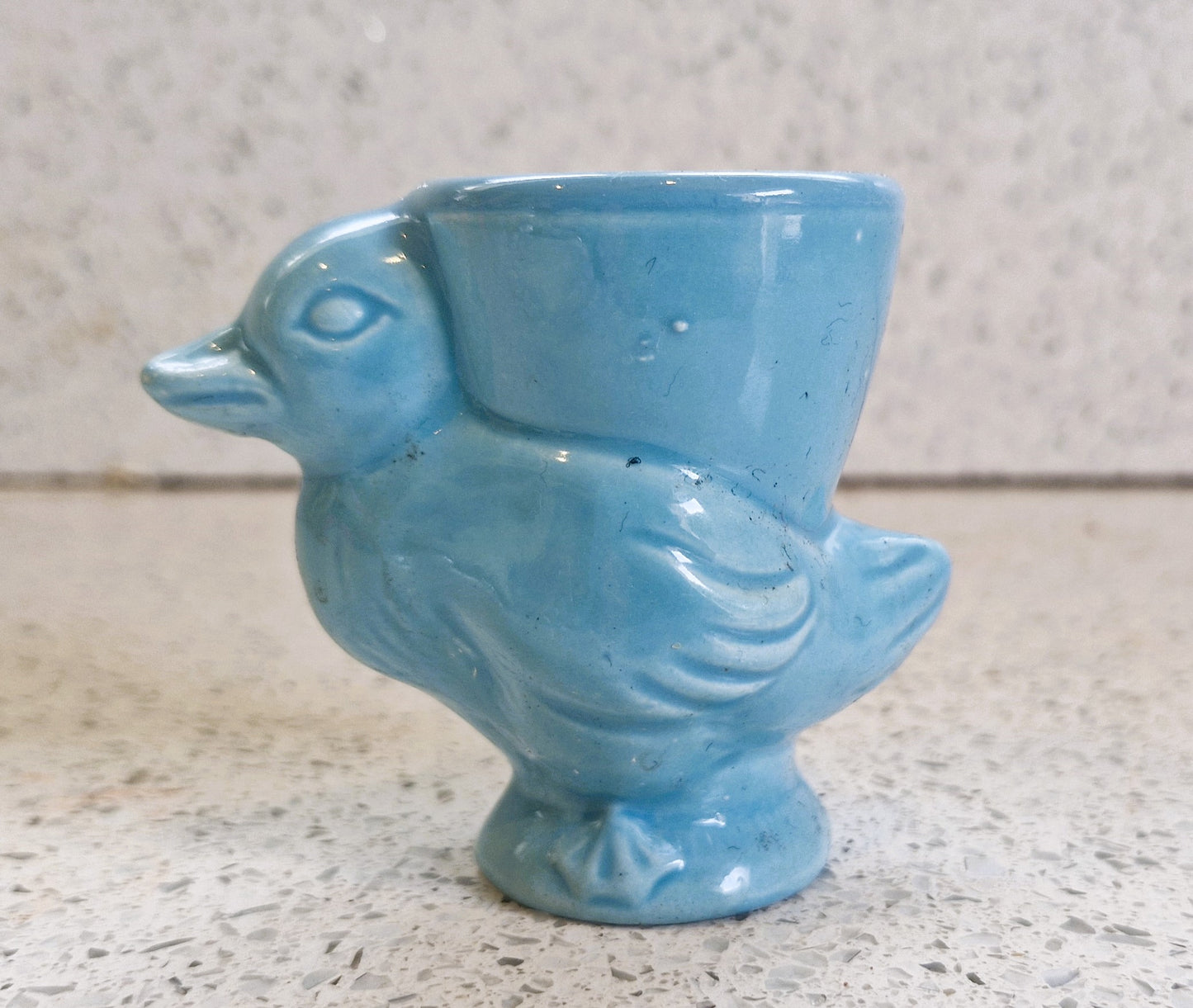 Chick Egg Cup, Blue, Quirky