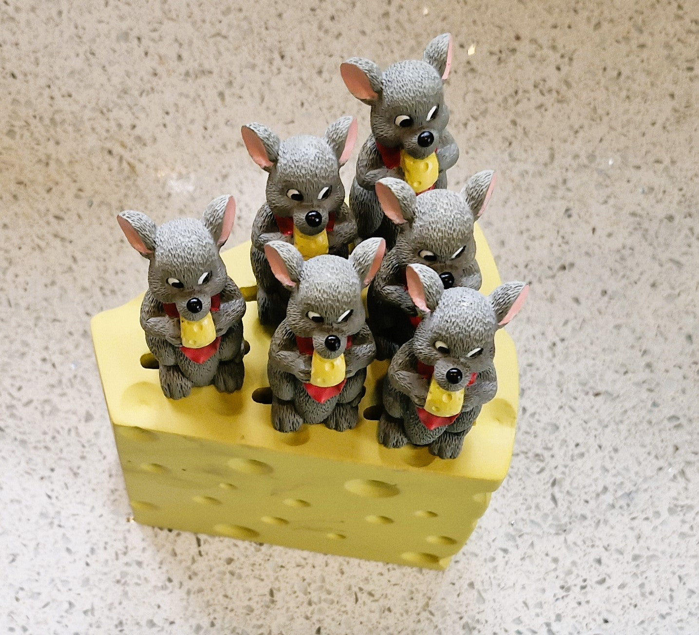 Sagaform Cheese Knife Set, Cheese Knives, Mice, Mouse, Vintage