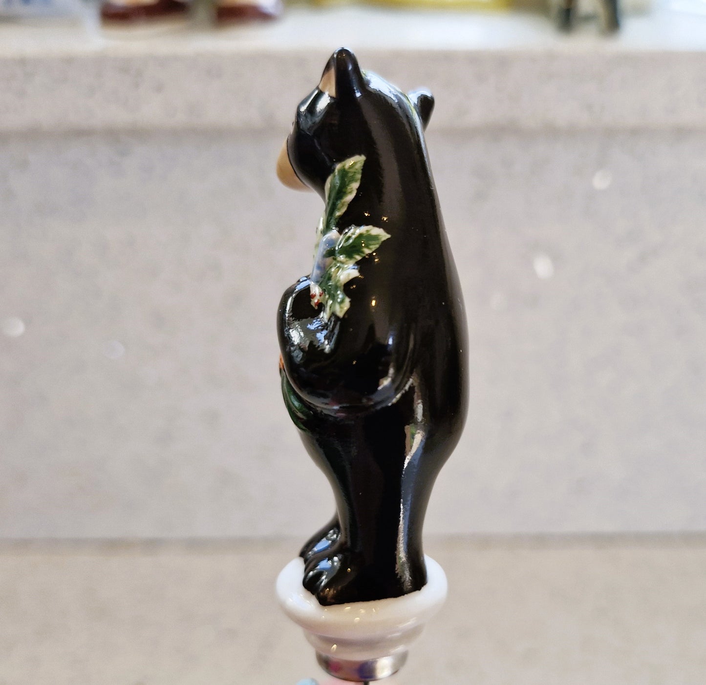 Vintage Bear Butter spreaders, Quirky, Novelty, Bear, Butter Knives, Bear, Gift, Ceramic