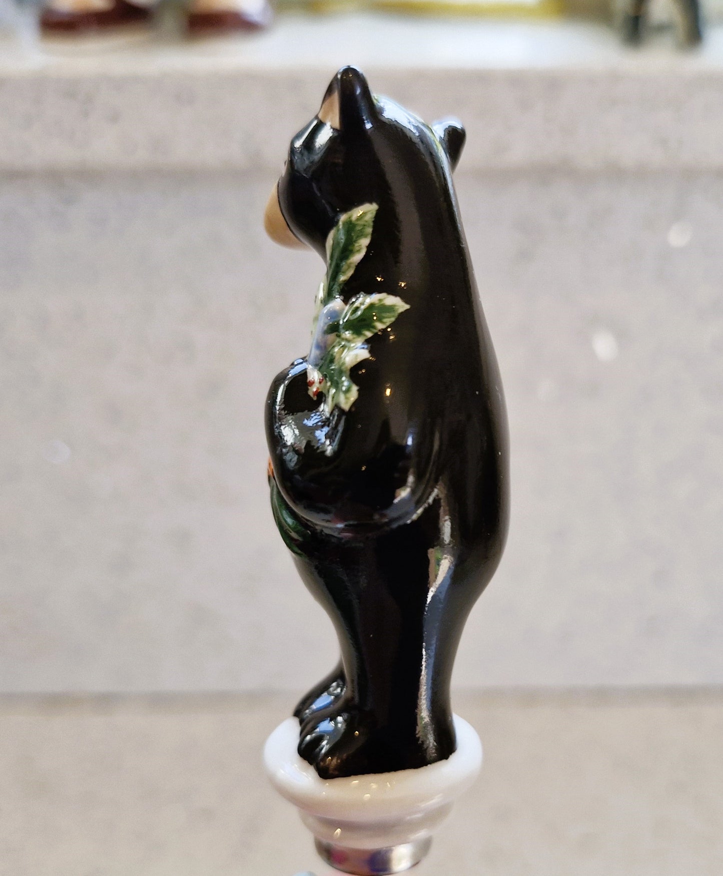 Vintage Bear Butter spreaders, Quirky, Novelty, Bear, Butter Knives, Bear, Gift, Ceramic