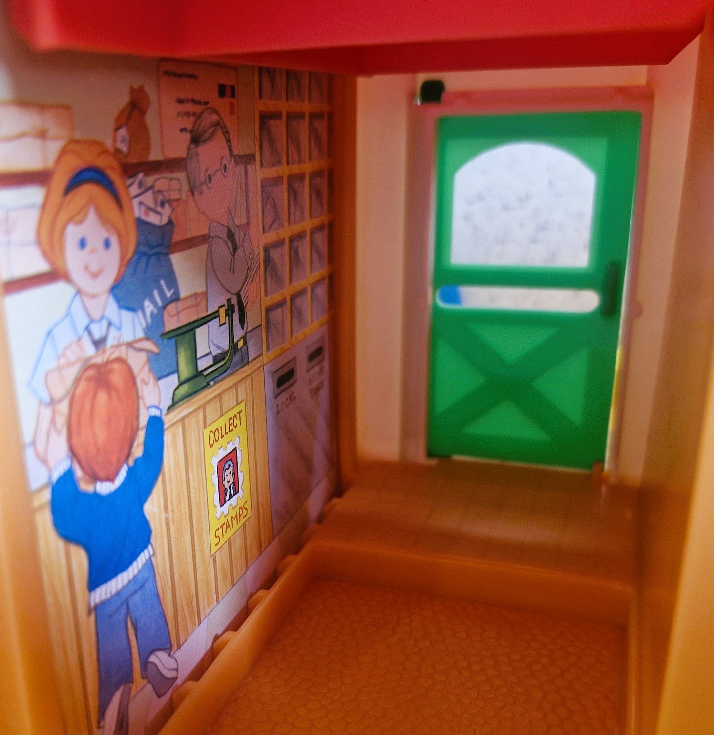 Vintage Fisher Price Main Street Set: Little People Town w/ Vehicles & Figures - BOXED