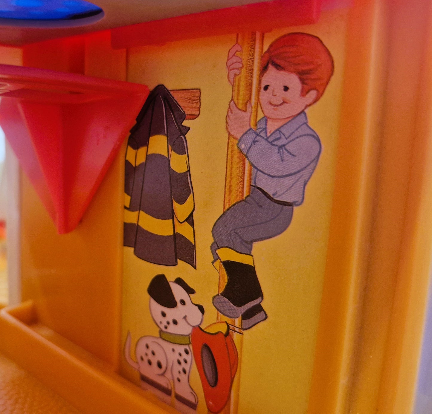 Vintage Fisher Price Main Street Set: Little People Town w/ Vehicles & Figures - BOXED