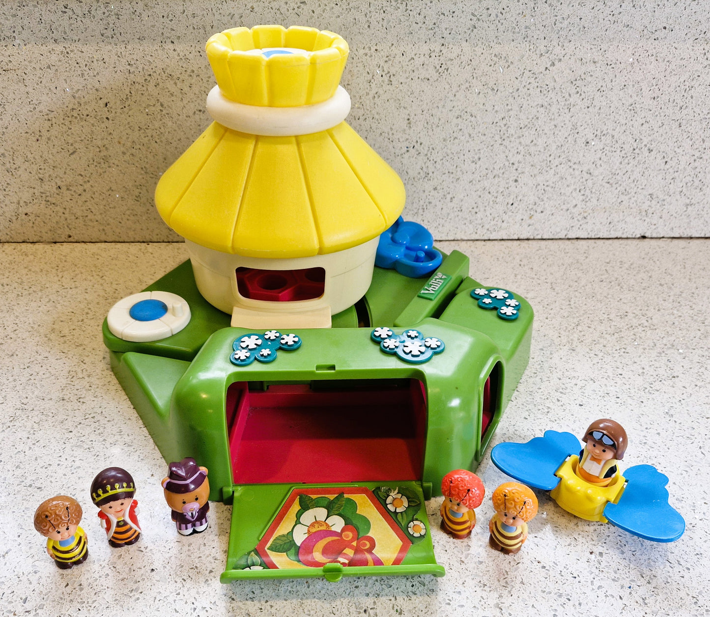 Palitoy Pop-Up-Baumhaus, Kenner Pop-Up-Baumhaus, Pop-Up-Baumhaus, Tree Tots, Pop-Up-Baumhaus, Vintage, 1970er Jahre, Entdeckungszeit