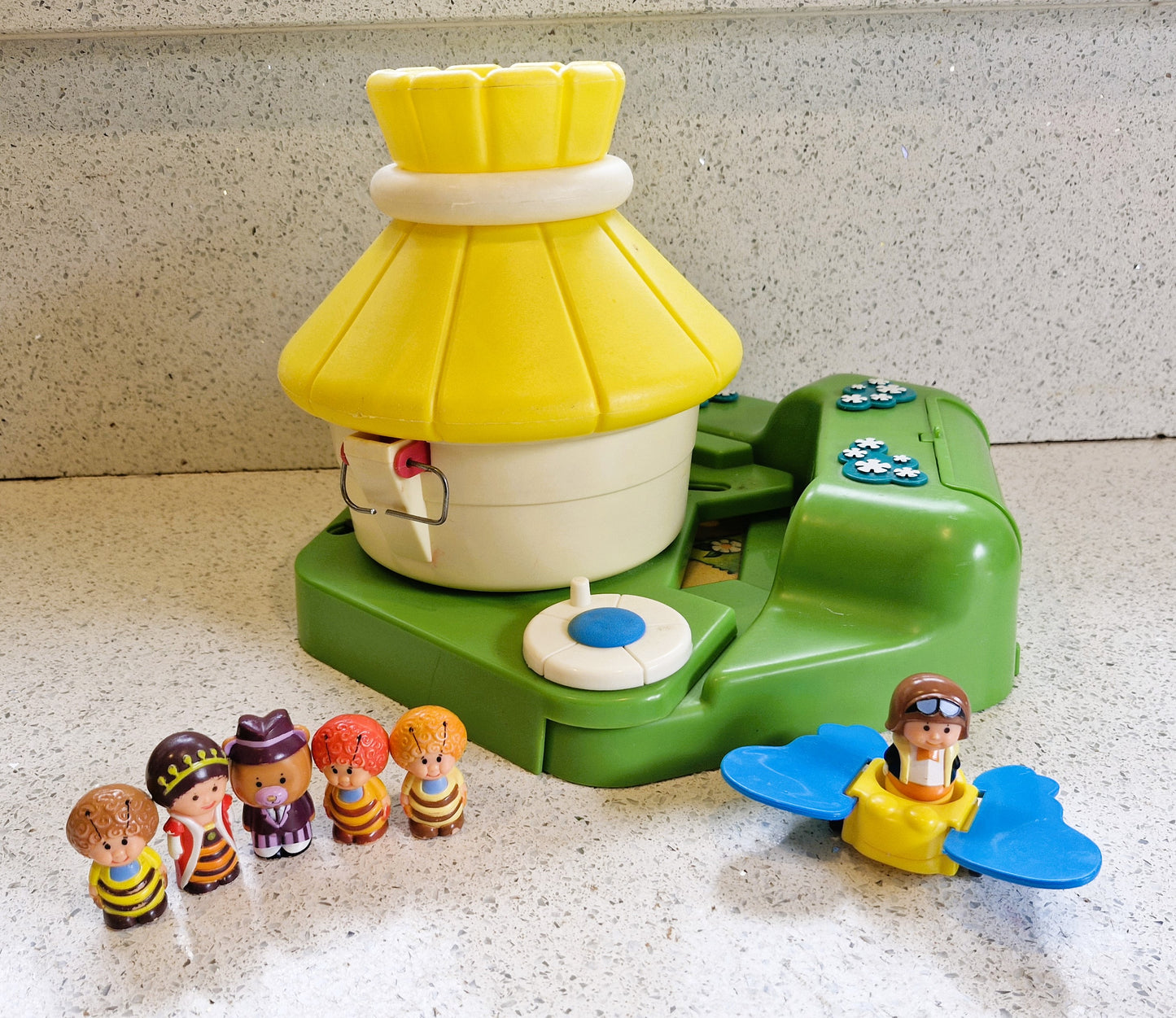 Palitoy Pop-Up-Baumhaus, Kenner Pop-Up-Baumhaus, Pop-Up-Baumhaus, Tree Tots, Pop-Up-Baumhaus, Vintage, 1970er Jahre, Entdeckungszeit