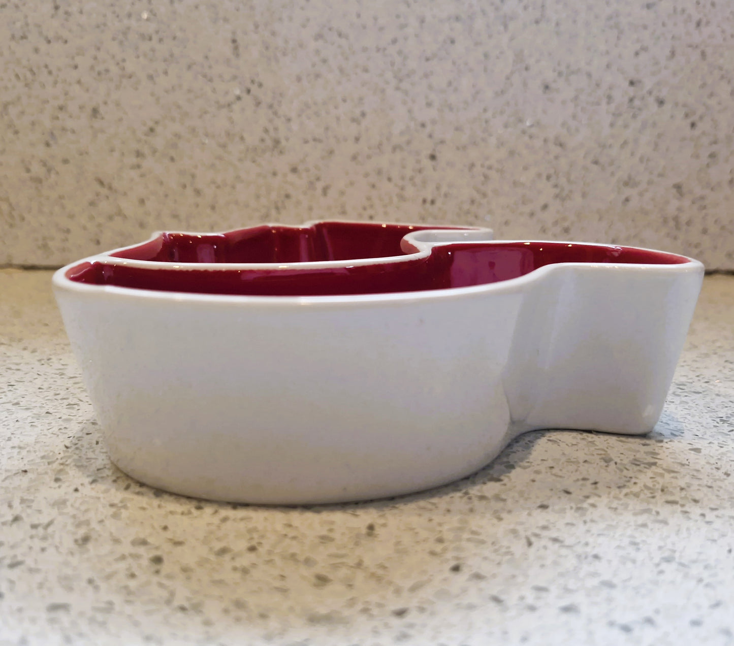 Sagaform Squirrel Nut Bowl: Swedish Design, Red & White