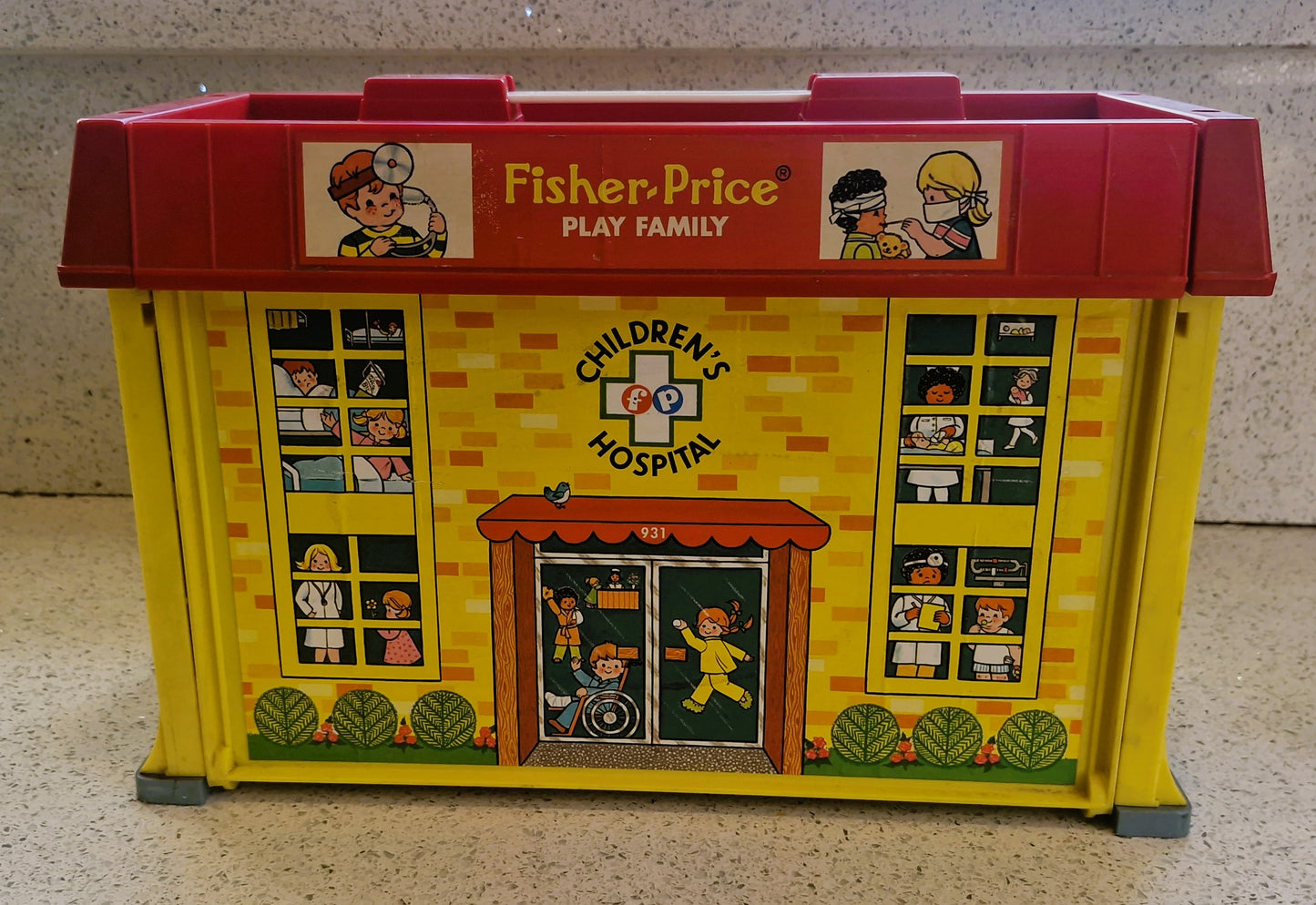 Fisher-Price Children's Hospital, Fisher Price Play Family Children’s Hospital, Fisher Price Hospital, Play Family, Fisher Price, Little People