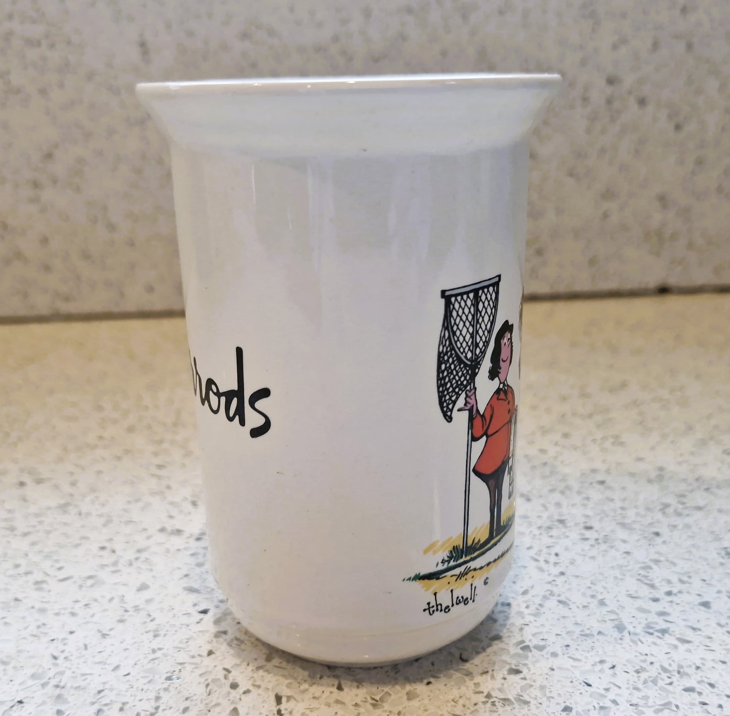 Vintage Thelwell Pony Mug: Harrods, Aldridge Staffordshire