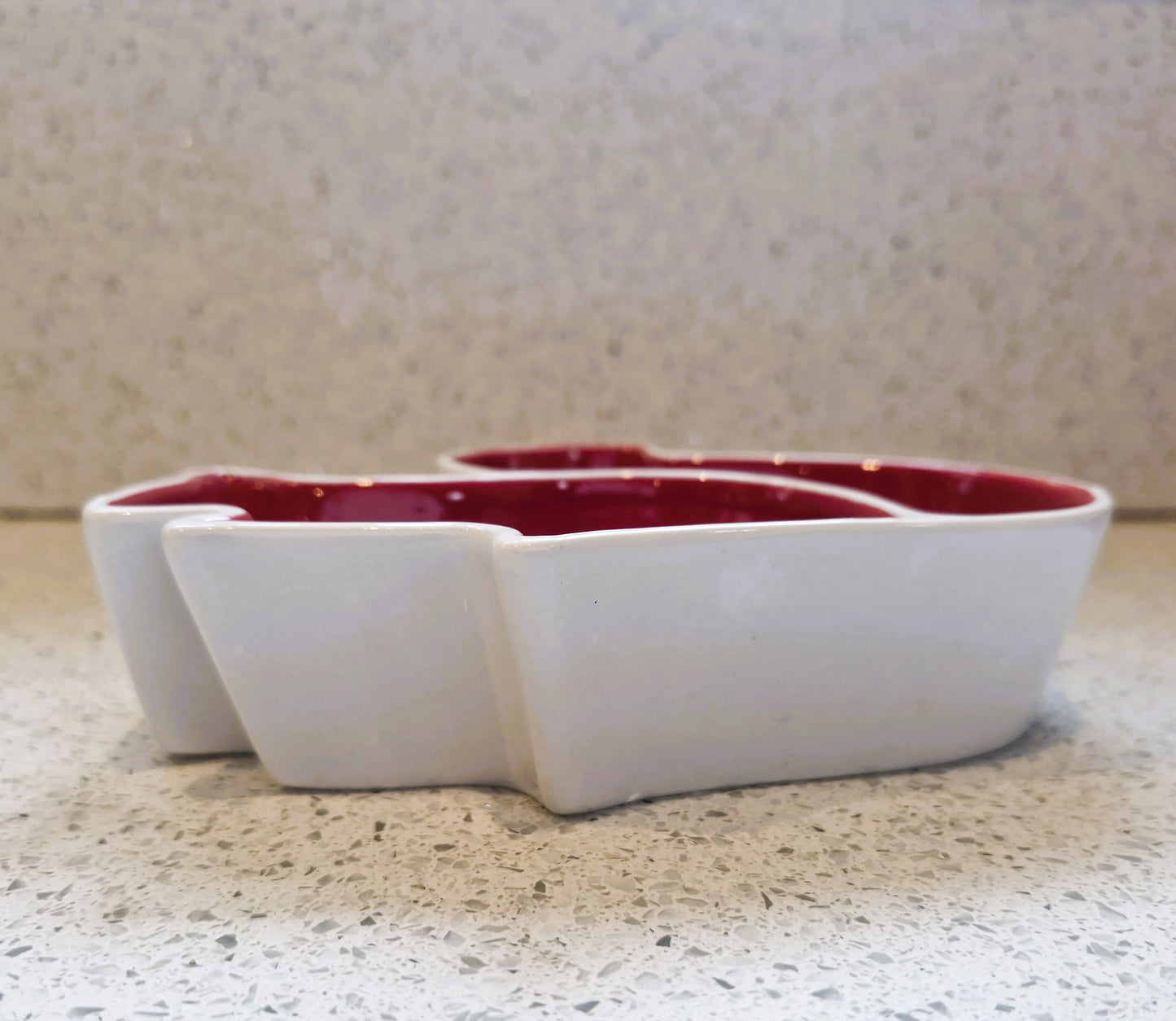 Sagaform Squirrel Nut Bowl: Swedish Design, Red & White