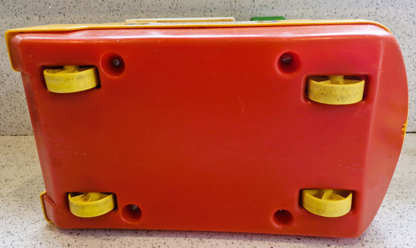 Vintage Fisher Price Ferry Boat Set: 6 Cars, 8 People, Motorbike, Boxed