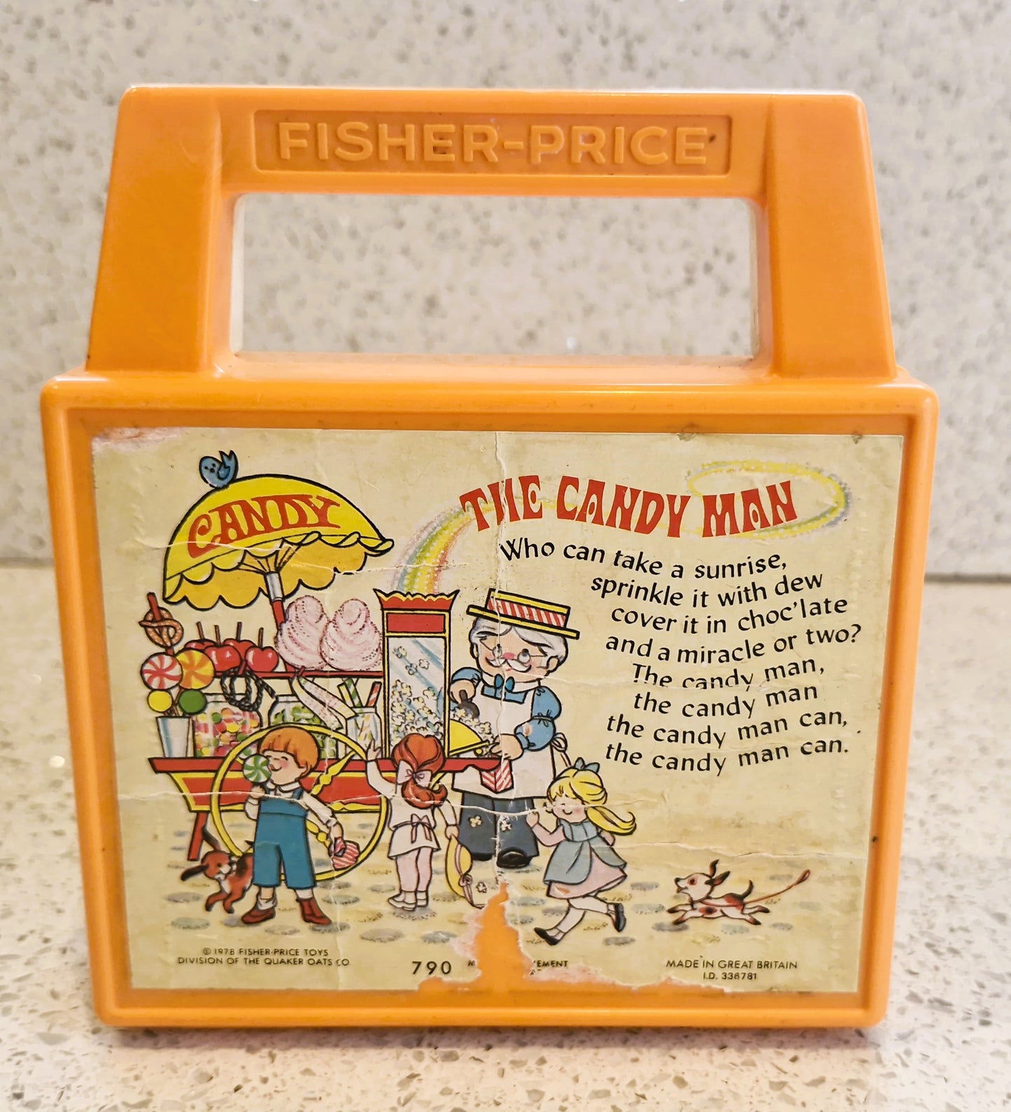 70s, Fisher-Price Radio, Candyman, Fisher Price radio, Fisher Price Music Box