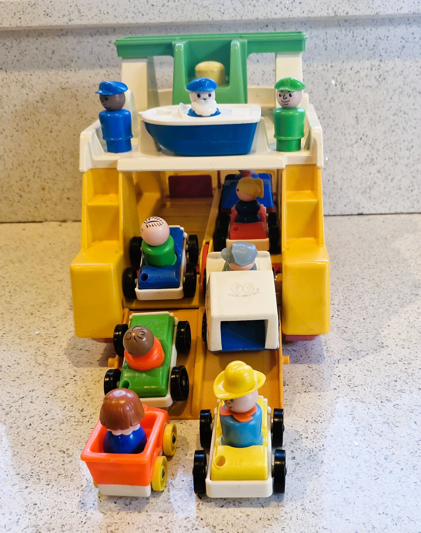 Fisher-Price Play Family Ferry Boat, Vintage Fisher Price Toys, Fisher Price Ferry