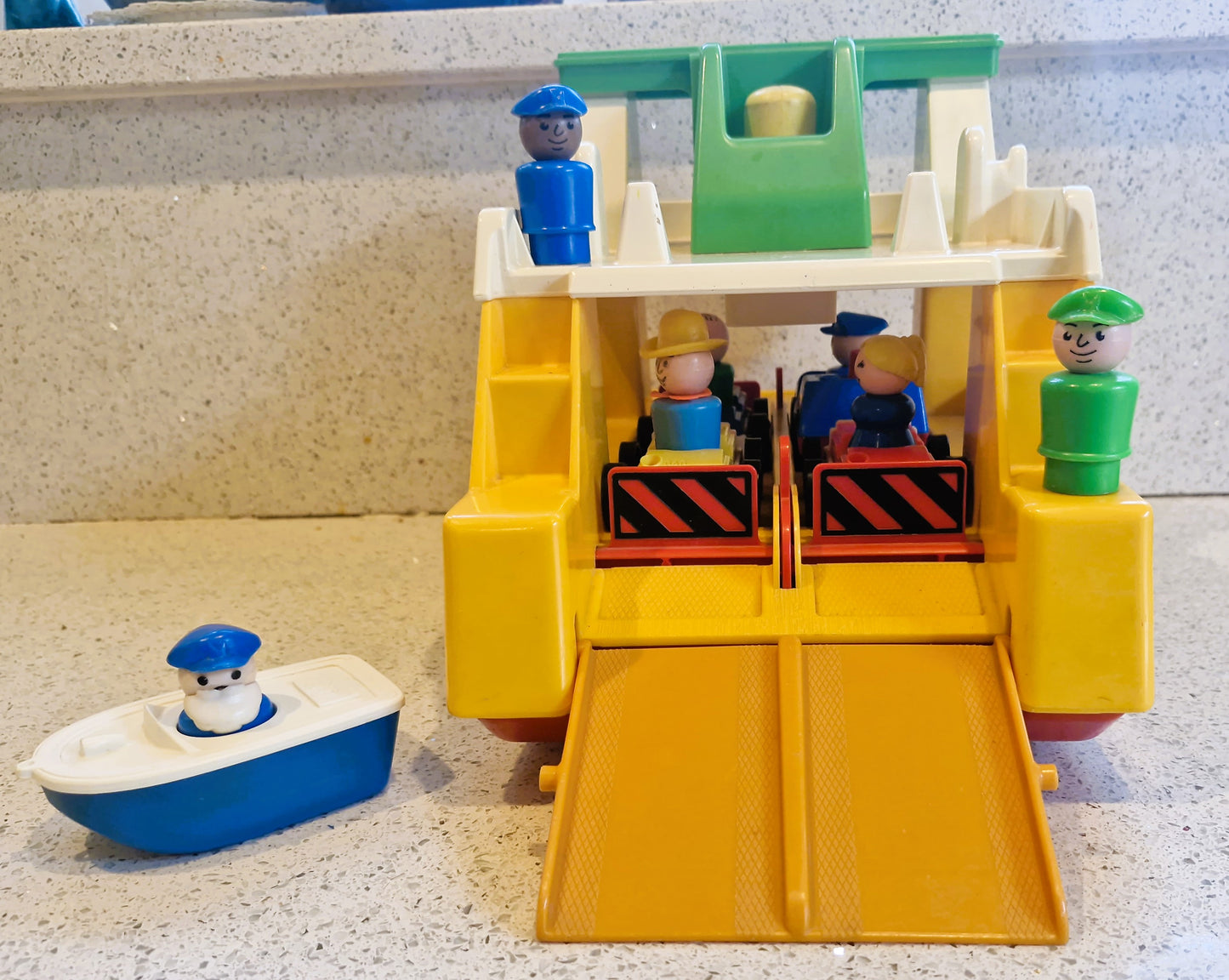 Fisher-Price Play Family Ferry Boat, Vintage Fisher Price Toys, Fisher Price Ferry