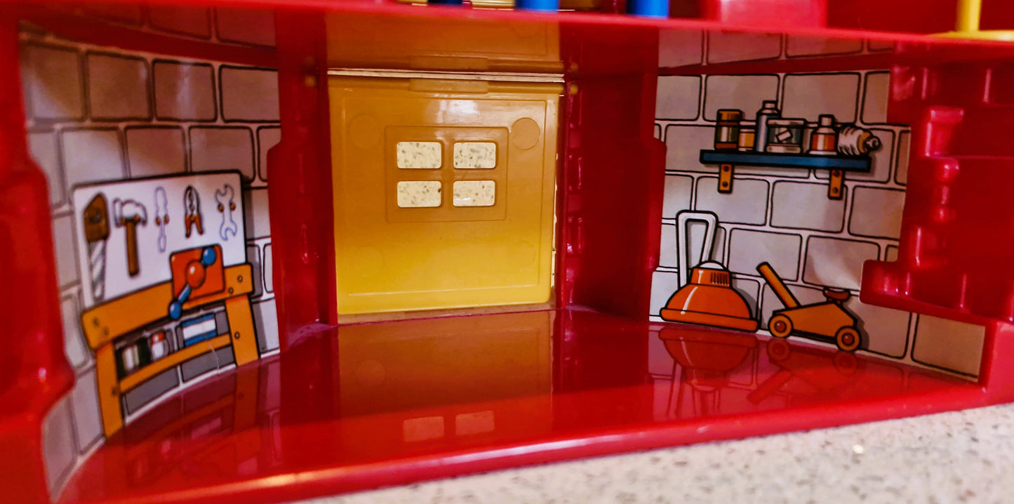 Vintage Matchbox Mushroom Playhouse: RARE Complete Bo