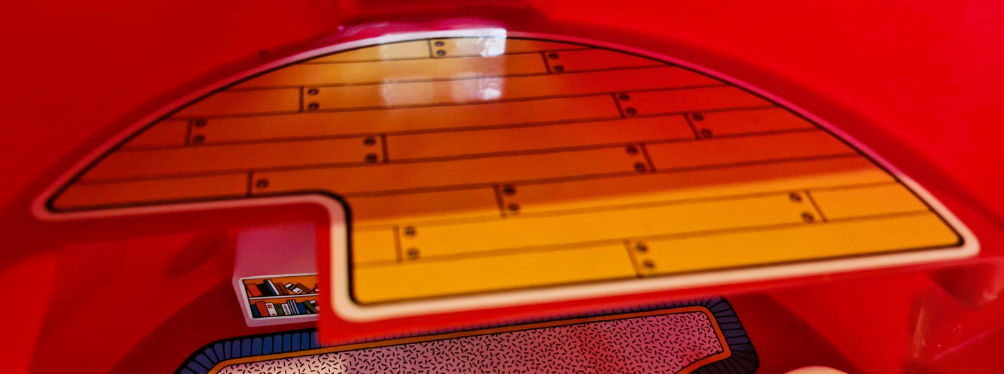 Vintage Matchbox Mushroom Playhouse: RARE Complete Bo