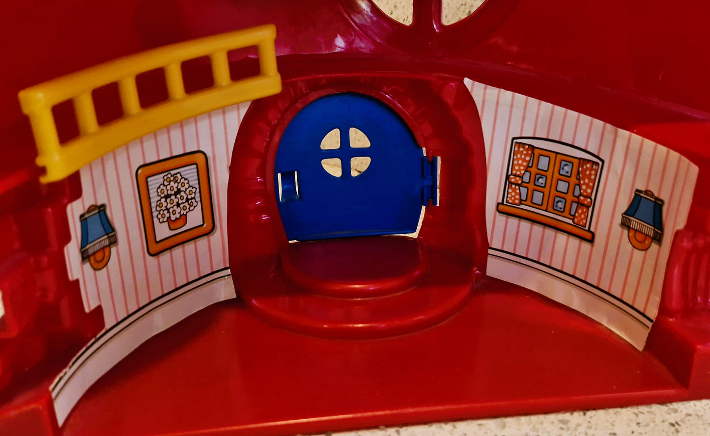 Vintage Matchbox Mushroom Playhouse: RARE Complete Bo