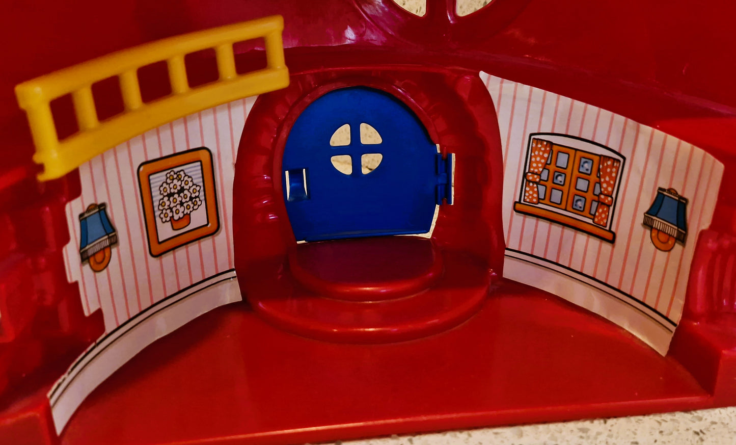 Vintage Matchbox Mushroom Playhouse: RARE Complete Bo