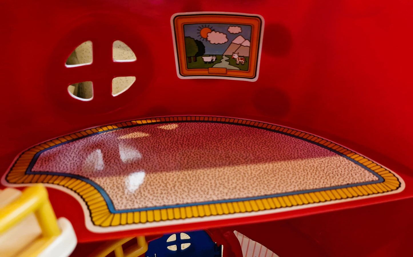 Vintage Matchbox Mushroom Playhouse: RARE Complete Bo