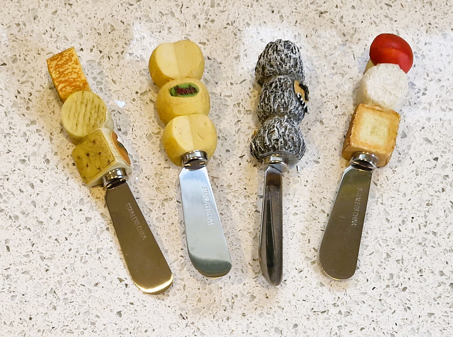 Vintage Cheese Butter spreaders, Quirky, Novelty, Boxed, Immaculate