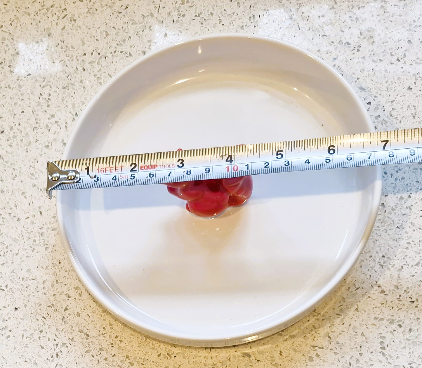 Sagaform Squirrel Nut Bowl: Swedish Design, Red & White