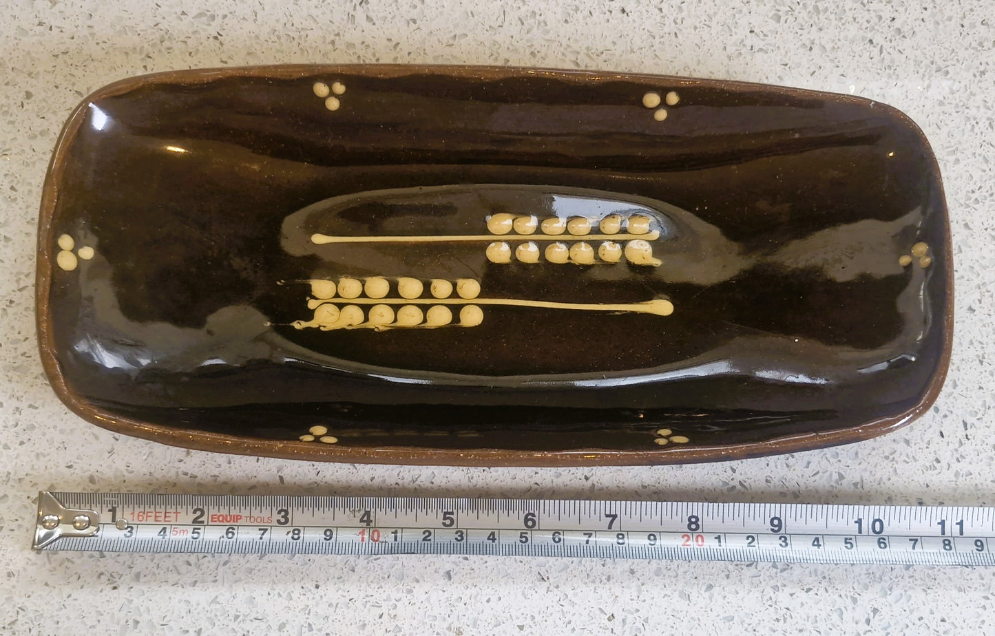 Dieter Kunzemann, Hand Painted Ceramic Coffee Set: Mid-Century Modern, Made in England, 16 Piece