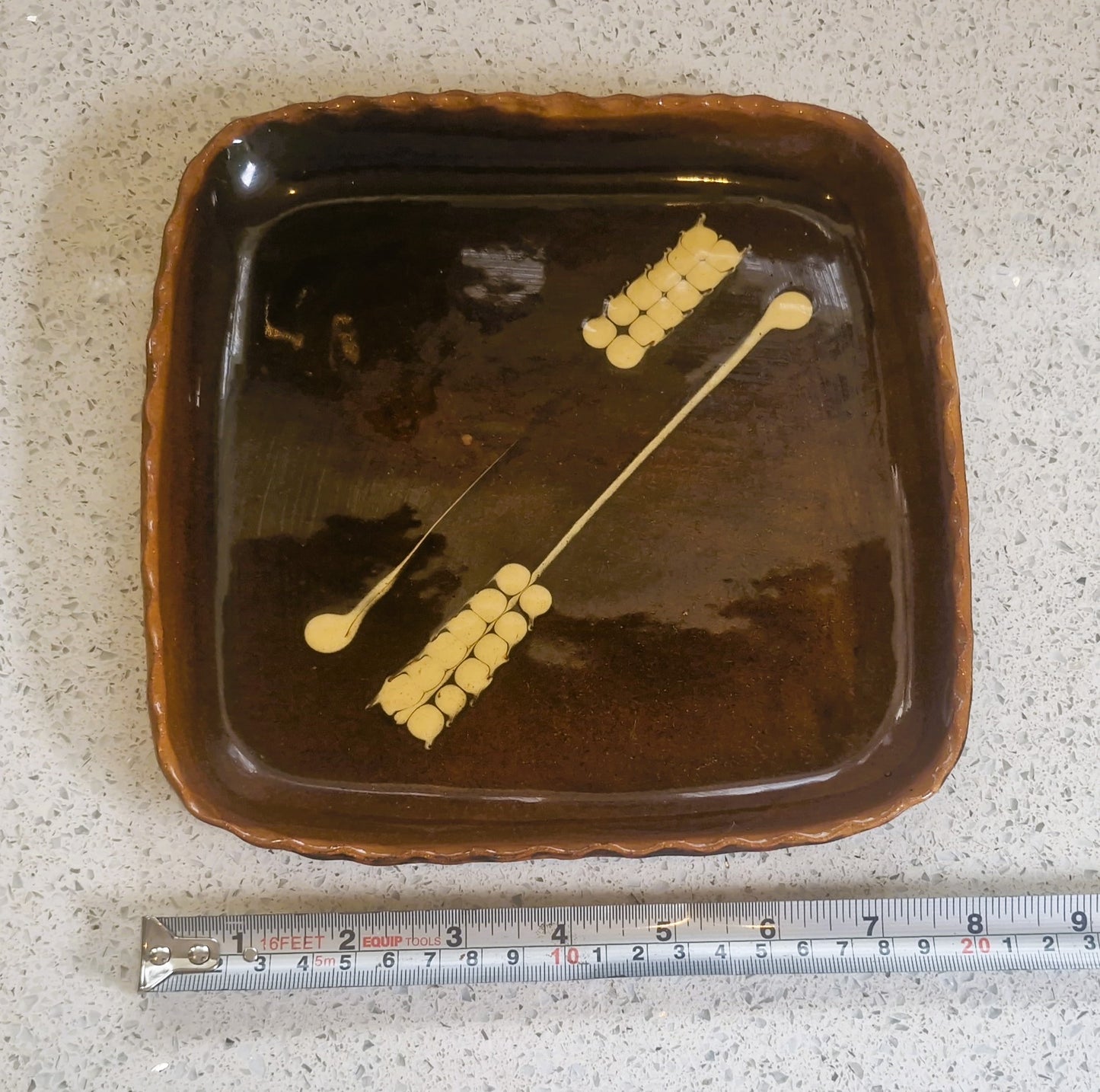 Dieter Kunzemann, Hand Painted Ceramic Coffee Set: Mid-Century Modern, Made in England, 16 Piece