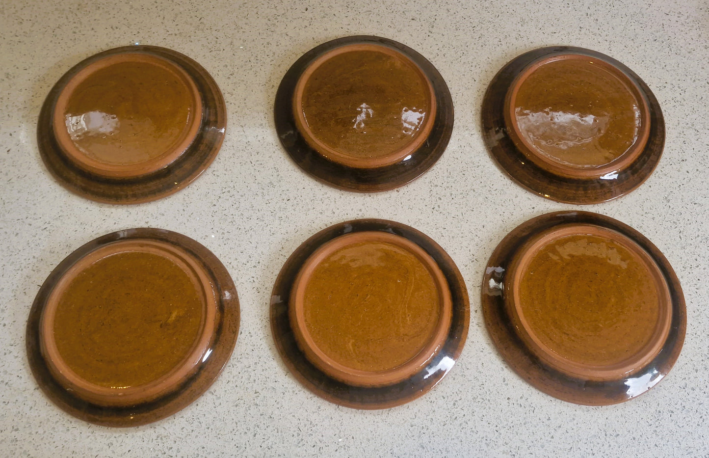 Dieter Kunzemann, Hand Painted Ceramic Coffee Set: Mid-Century Modern, Made in England, 16 Piece